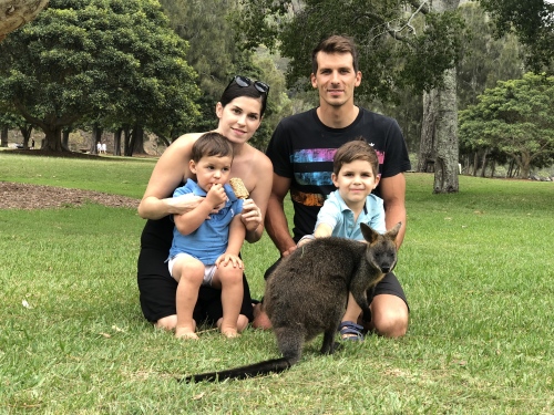 The Beňušs family in Australia